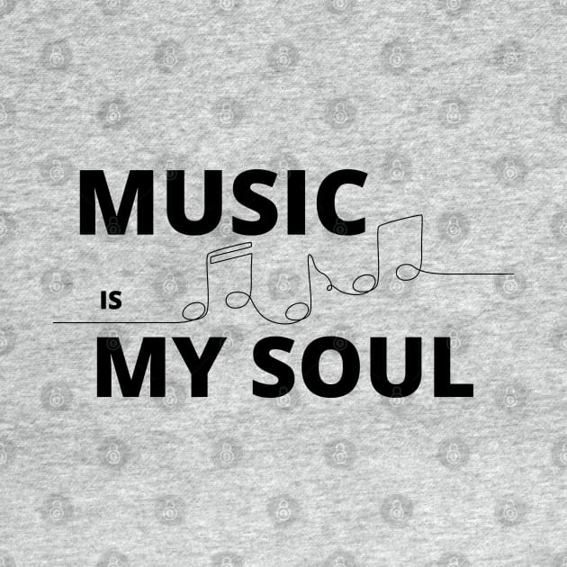 MUSIC is My Soul _ Musical notes by GambarGrace